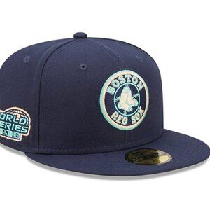 59Fifty Cap Boston Red Sox MLB Color UV Oceanside Peach 7 1/4